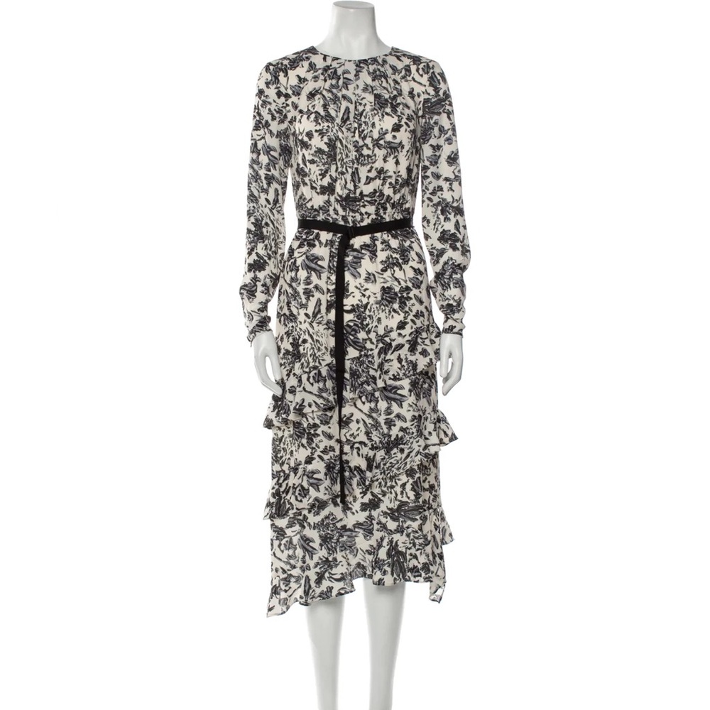 Jason Wu Asymmetric Ruffle Dress